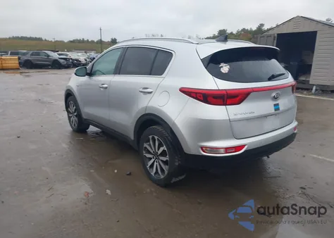 2017 Kia Sportage Ex z USA, uszkodzony, nr VIN KNDPNCAC9H7222114
